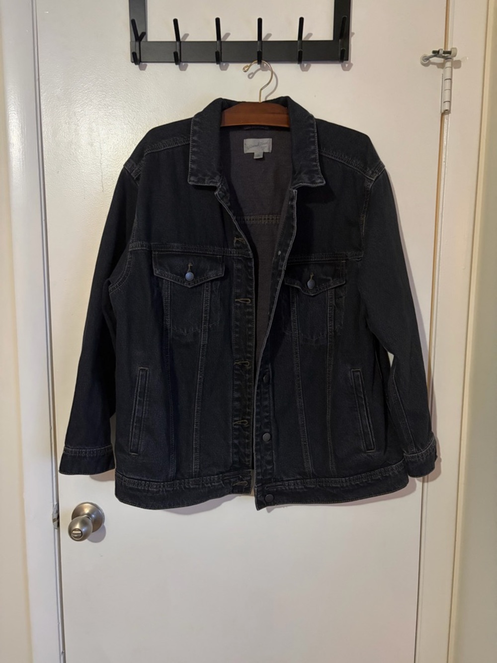 Universal Thread Charcoal Black Knit Jacket